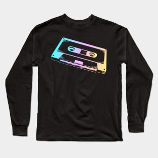 Tape Music Cassette From The 80s Vintage Long Sleeve T-Shirt